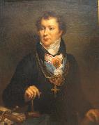 Antoni Brodowski Portrait of Ludwik Osinski. Spain oil painting artist
